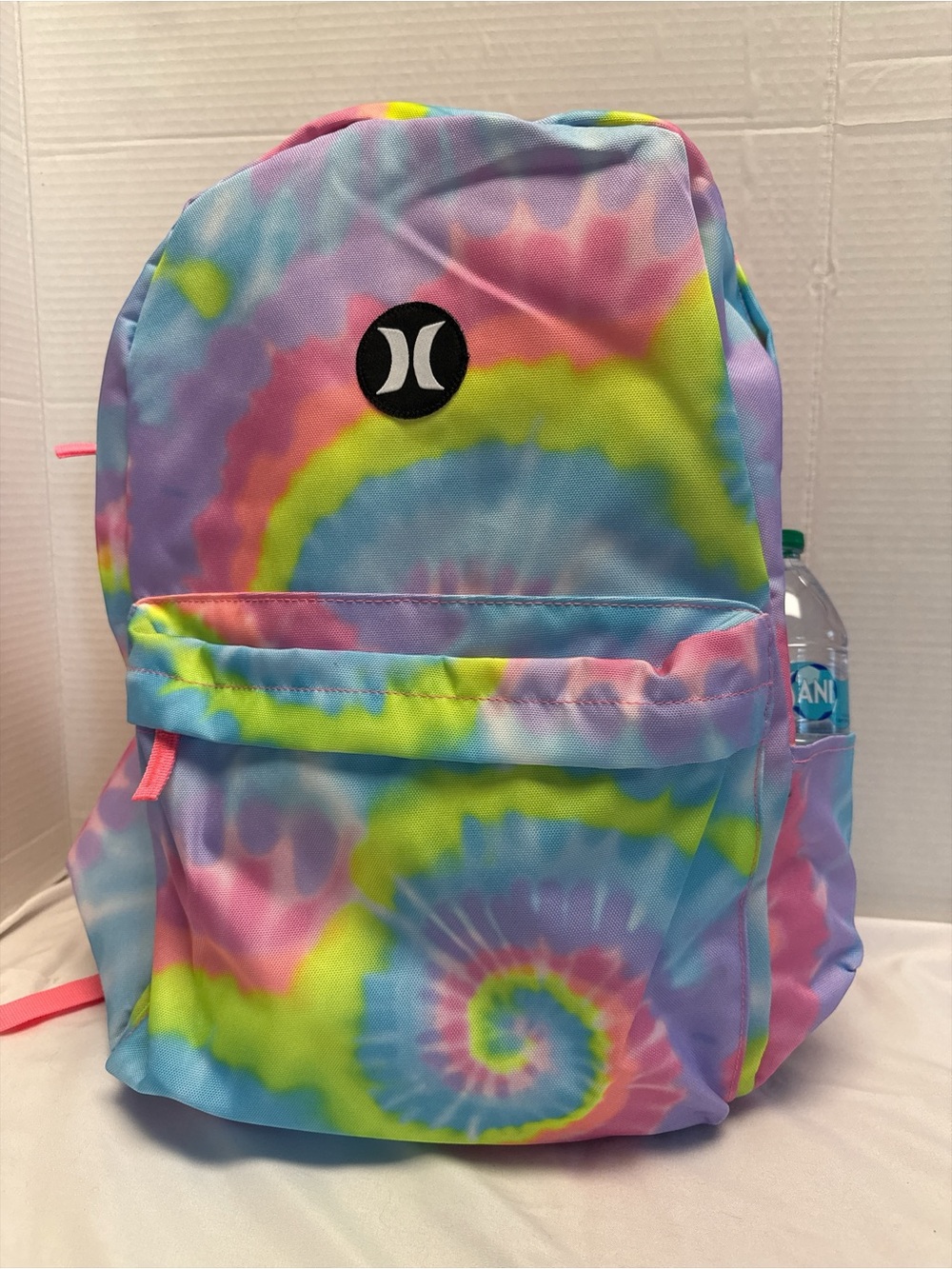 Hurley Kids Tie-Dye Spiral Backpack School Gym Sports Adjustable straps